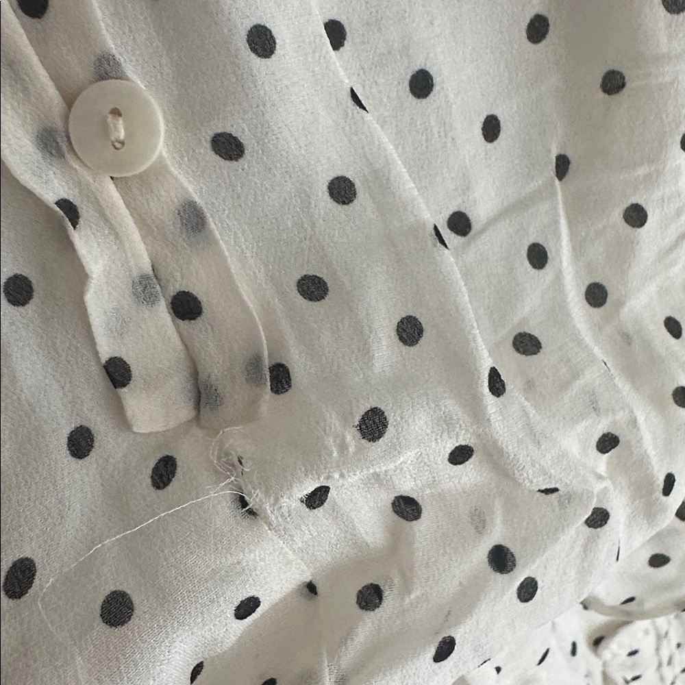Zara Studio POLKA DOT MINI DRESS LIMITED EDITION defect - Picture 13 of 14
